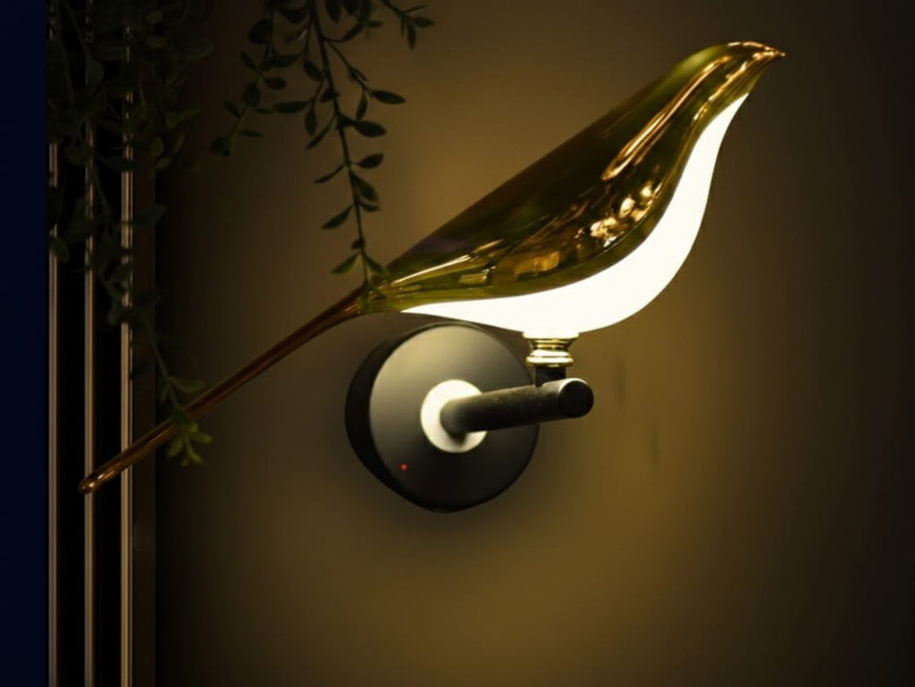 Modern bird LED Wall Lamp