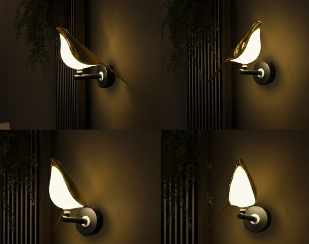 Modern bird LED Wall Lamp