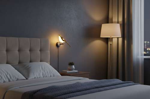 Modern bird LED Wall Lamp