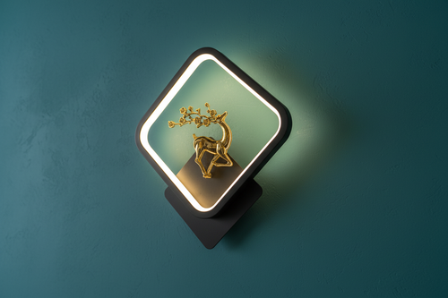 Reindeer LED Wall Art - Perfect Left