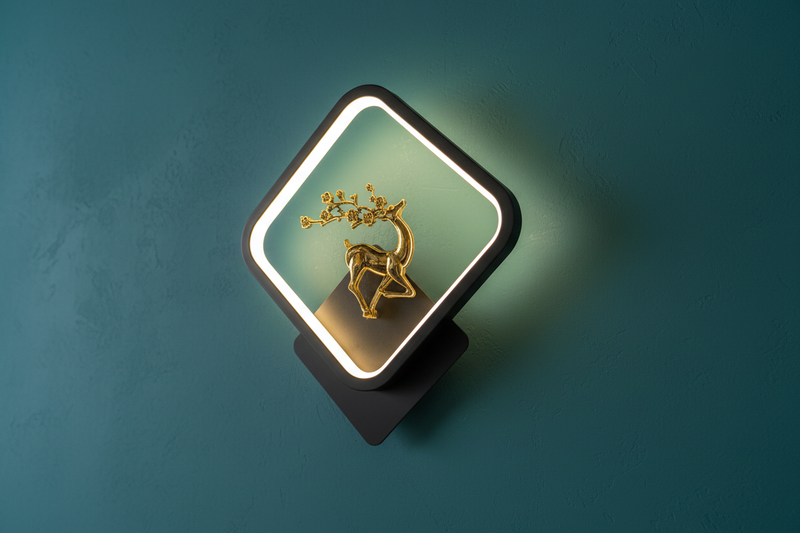 Reindeer LED Wall Art - Perfect Left