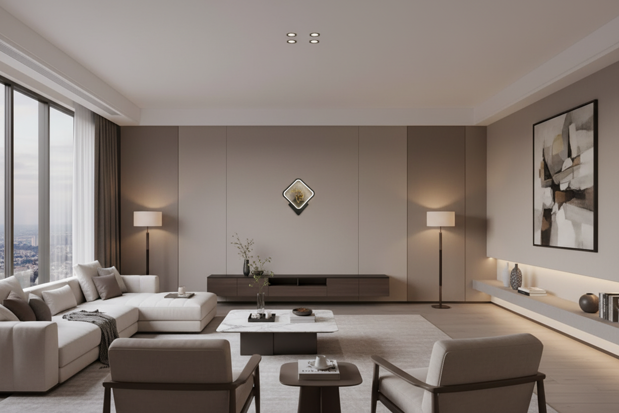 Reindeer LED Wall Art - Wide Angle Smaller Size