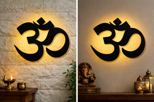 2mm Om Ms metal wall art