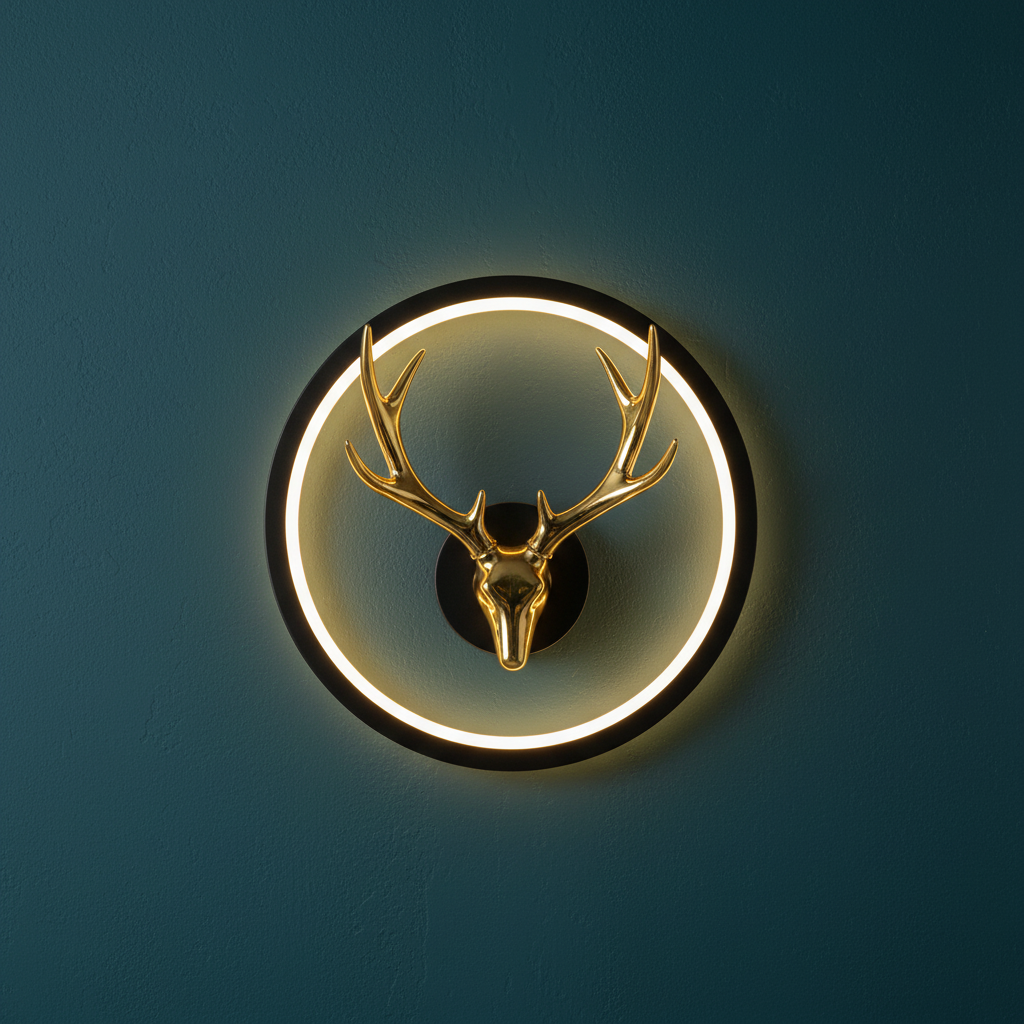 Wall lamp front view